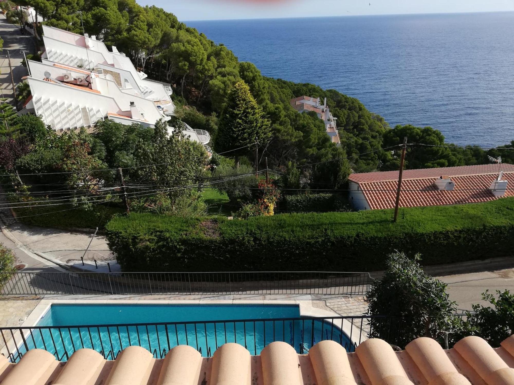 "La Terrasse De La Mer 8" -Climatisation-Wifi-Bbq -Piscine-Parking Begur Luaran gambar