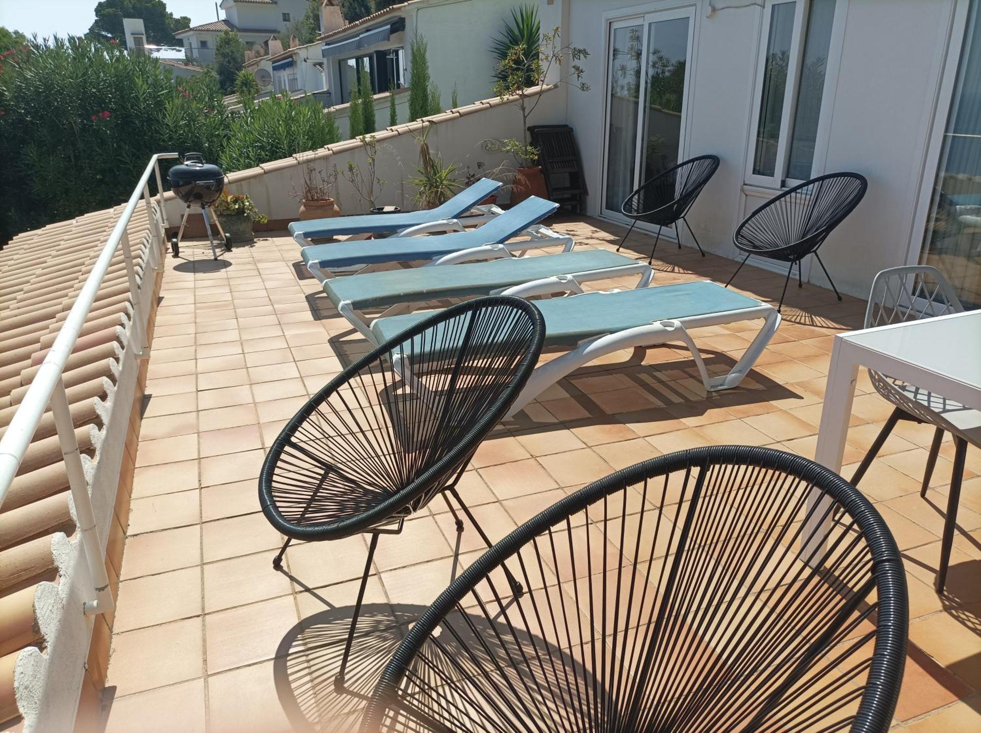 "La Terrasse De La Mer 8" -Climatisation-Wifi-Bbq -Piscine-Parking Begur Luaran gambar